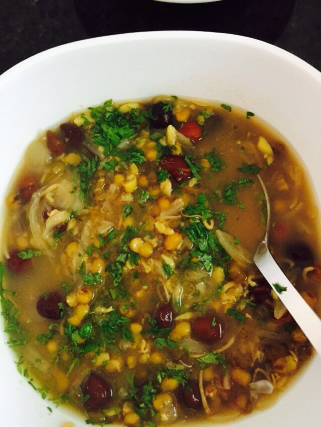 Healthy energy soup/dal